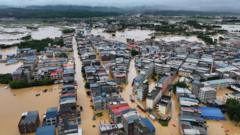 Typhoon Maysak Sparks Flooding and Tornadoes Across China