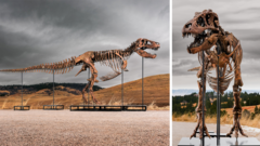 Tyrannosaurus Rex Fossil Sets Record in Auction Sale